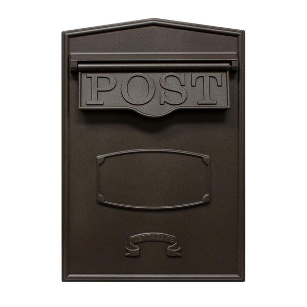 Qualarc 18 in. Bloomsbury Rear Retrieval Mailbox - Bronze Color LSF-LS05-BRZ - main